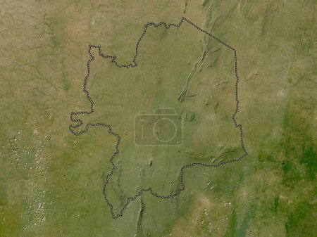 Foto de Kara, región de Togo. Mapa satelital de baja resolución - Imagen libre de derechos