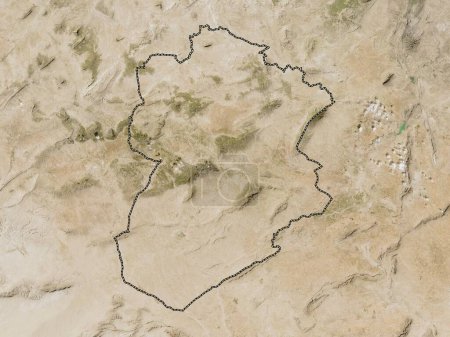 Téléchargez les photos : Kasserine, gouvernorat de Tunisie. Carte satellite basse résolution - en image libre de droit