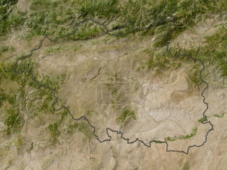 Téléchargez les photos : Cankiri, province de Turkiye. Carte satellite basse résolution - en image libre de droit