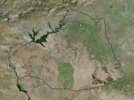 Foto de Sanlurfa, province of Turkiye. High resolution satellite map - Imagen libre de derechos