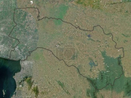 Foto de Chachoengsao, province of Thailand. High resolution satellite map - Imagen libre de derechos