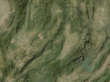 Photo for Phrae, province of Thailand. Low resolution satellite map - Royalty Free Image