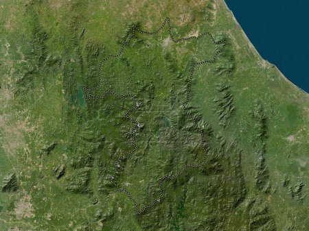 Photo for Yala, province of Thailand. Low resolution satellite map - Royalty Free Image