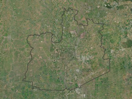 Foto de Phra Nakhon Si Ayutthaya, province of Thailand. High resolution satellite map - Imagen libre de derechos