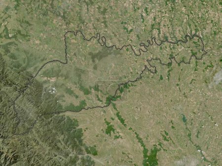 Photo for Chernivtsi, region of Ukraine. Low resolution satellite map - Royalty Free Image