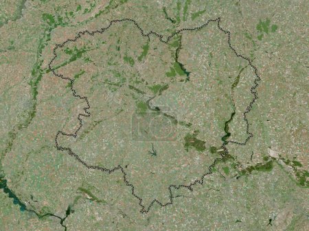 Foto de Kharkiv, región de Ucrania. Mapa de satélite de alta resolución - Imagen libre de derechos