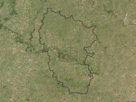 Photo for Luhans'k, region of Ukraine. Low resolution satellite map - Royalty Free Image