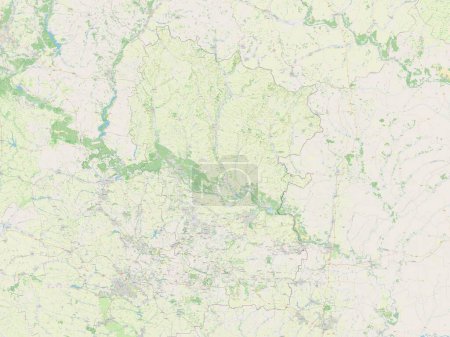 Photo for Luhans'k, region of Ukraine. Open Street Map - Royalty Free Image