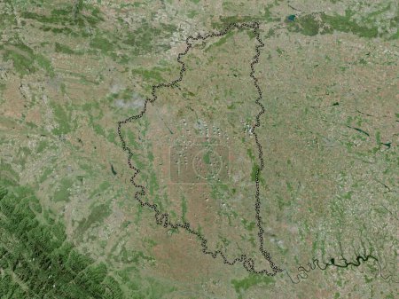 Foto de Ternopil ', región de Ucrania. Mapa de satélite de alta resolución - Imagen libre de derechos