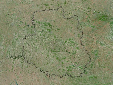 Photo for Vinnytsya, region of Ukraine. High resolution satellite map - Royalty Free Image