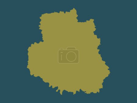 Photo for Vinnytsya, region of Ukraine. Solid color shape - Royalty Free Image