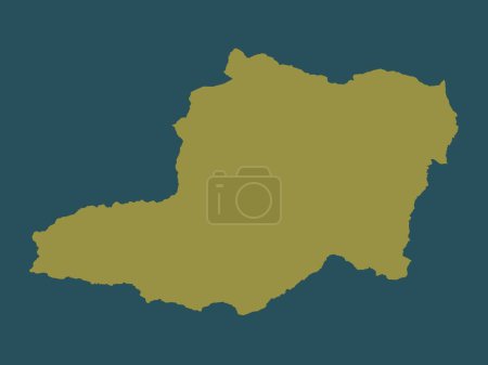 Photo for Distrito Capital, state of Venezuela. Solid color shape - Royalty Free Image