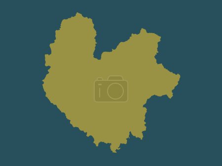 Photo for Thai Nguyen, province of Vietnam. Solid color shape - Royalty Free Image