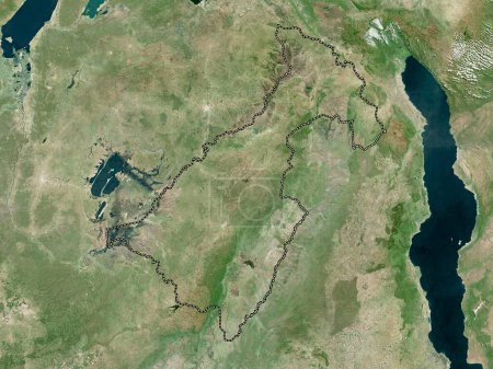 Foto de Muchinga, provincia de Zambia. Mapa de satélite de alta resolución - Imagen libre de derechos