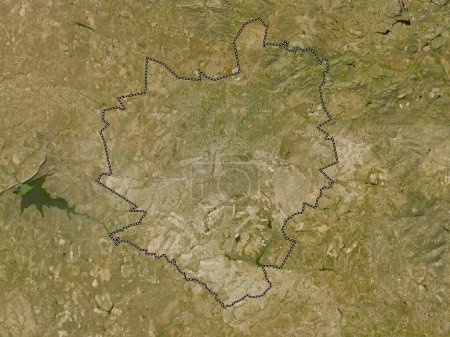 Foto de Harare, ciudad de Zimbabwe. Mapa satelital de baja resolución - Imagen libre de derechos