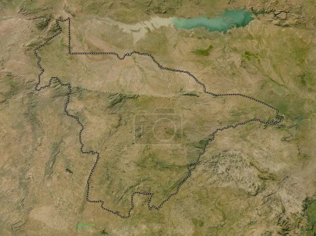 Foto de México Central, provincia de Zimbabue. Mapa satelital de baja resolución - Imagen libre de derechos