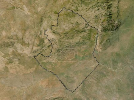 Photo for Masvingo, province of Zimbabwe. Low resolution satellite map - Royalty Free Image