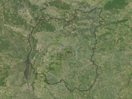 Téléchargez les photos : Tchernihiv, région de l'Ukraine. Carte satellite basse résolution - en image libre de droit
