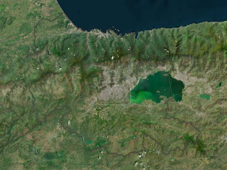 Foto de Carabobo, estado de Venezuela. Mapa de satélite de alta resolución - Imagen libre de derechos