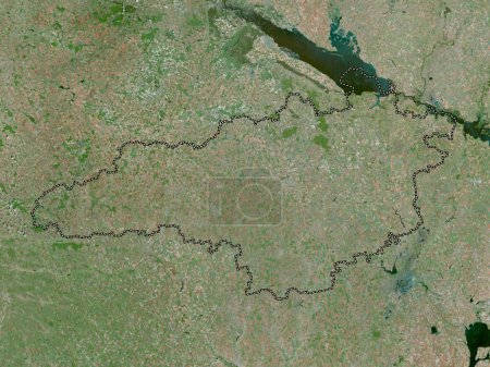 Photo for Kirovohrad, region of Ukraine. High resolution satellite map - Royalty Free Image