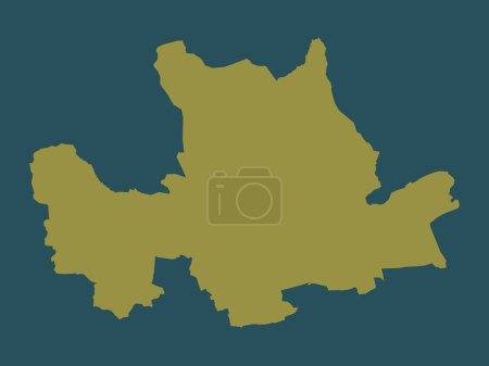 Photo for East Dunbartonshire, region of Scotland - Great Britain. Solid color shape - Royalty Free Image