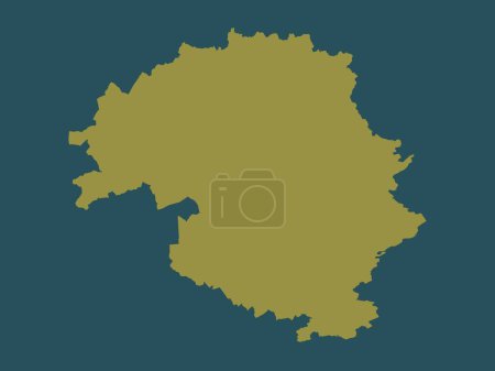 Photo for Perth and Kinross, region of Scotland - Great Britain. Solid color shape - Royalty Free Image
