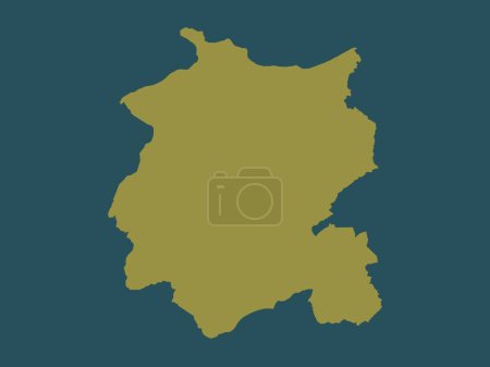 Photo for Conwy, region of Wales - Great Britain. Solid color shape - Royalty Free Image