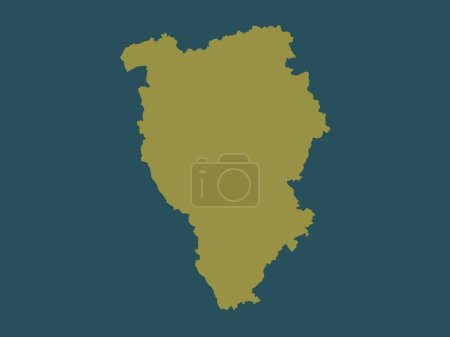 Photo for Braintree, non metropolitan district of England - Great Britain. Solid color shape - Royalty Free Image