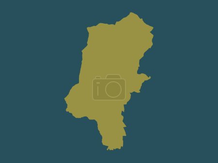 Photo for Cannock Chase, non metropolitan district of England - Great Britain. Solid color shape - Royalty Free Image
