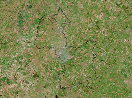 Téléchargez les photos : Cherwell, district non métropolitain d'Angleterre - Grande-Bretagne. Carte satellite haute résolution - en image libre de droit