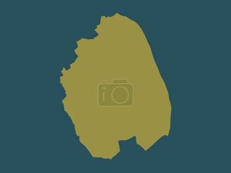 Photo for East Lindsey, non metropolitan district of England - Great Britain. Solid color shape - Royalty Free Image