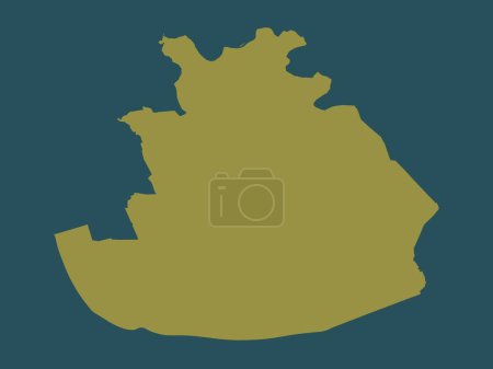 Photo for Fylde, non metropolitan district of England - Great Britain. Solid color shape - Royalty Free Image