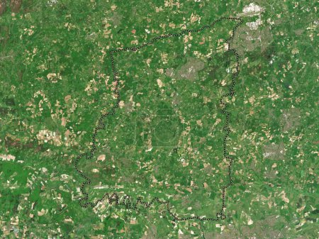 Foto de Horsham, distrito no metropolitano de Inglaterra Gran Bretaña. Mapa satelital de baja resolución - Imagen libre de derechos
