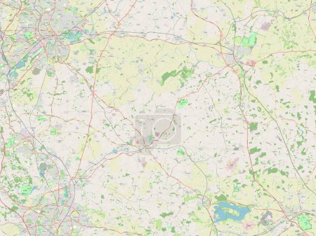 Photo for Melton, non metropolitan district of England - Great Britain. Open Street Map - Royalty Free Image
