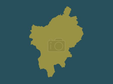 Photo for North Northamptonshire, unitary authority of England - Great Britain. Solid color shape - Royalty Free Image