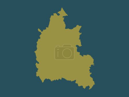 Photo for Oxfordshire, administrative county of England - Great Britain. Solid color shape - Royalty Free Image