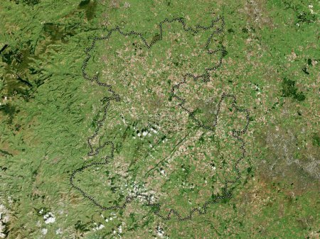 Photo for Shropshire, administrative county of England - Great Britain. High resolution satellite map - Royalty Free Image