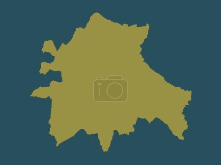 Photo for South Cambridgeshire, non metropolitan district of England - Great Britain. Solid color shape - Royalty Free Image