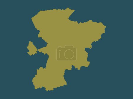 Photo for West Suffolk, non metropolitan district of England - Great Britain. Solid color shape - Royalty Free Image