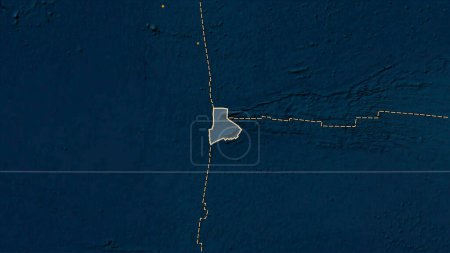 Téléchargez les photos : Limites des plaques tectoniques adjacentes à la plaque tectonique des Galapagos sur la carte satellite Blue Marble dans la projection cylindrique (oblique) Patterson - en image libre de droit