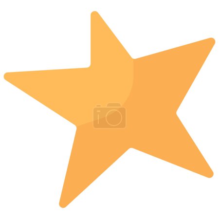 Photo for Hand-Drawn Star Element. Vector Icon - Royalty Free Image