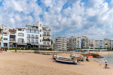 Photo for Blanes, Spain, June 15, 2023. View of the touristic city of Blanes in Girona, Catalonia. High quality photo - Royalty Free Image