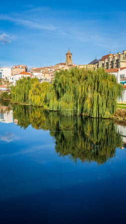 Foto de Vista de la ciudad de Alba de Tormes en la provincia de Salamanca, en España. Foto de alta calidad - Imagen libre de derechos