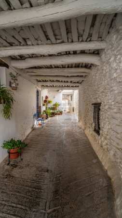 Foto de Capileira, hermoso pueblo de Alpujarra en Granada, Andalucía, España. Foto de alta calidad - Imagen libre de derechos