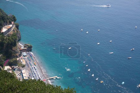 Foto de Italia: Costa Amalfitana Bahía de Positano - Imagen libre de derechos