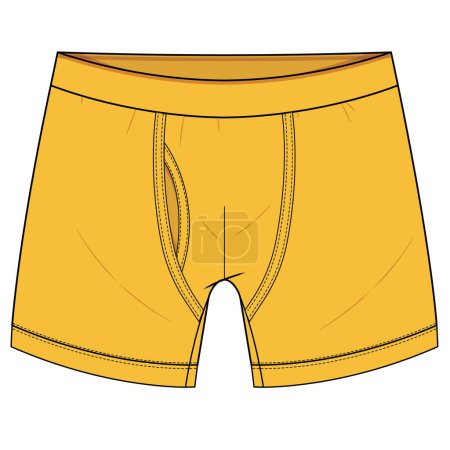 Illustration for Underwear vector illustration background - Royalty Free Image
