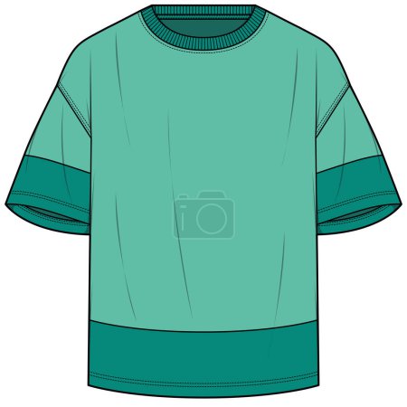 Ilustración de Camisa vector ilustración fondo - Imagen libre de derechos