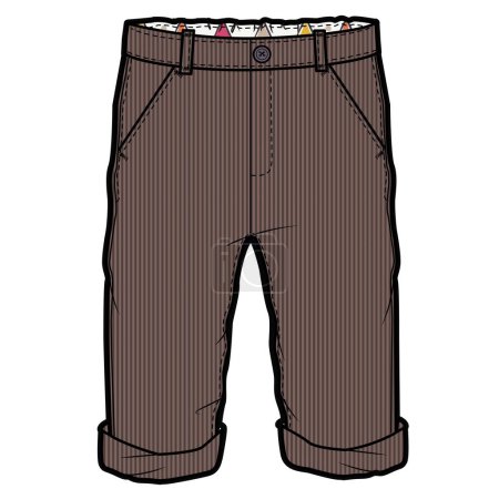 Illustration for Vector sketch illustration of pants - Royalty Free Image