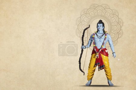 Photo for Happy Lord Ram Navami and Happiness Dussehra, lord Rama happy Dussehra - Royalty Free Image