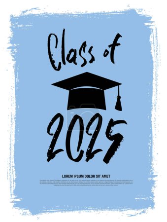Illustration for Congratulations graduates vector graphic design - Royalty Free Image